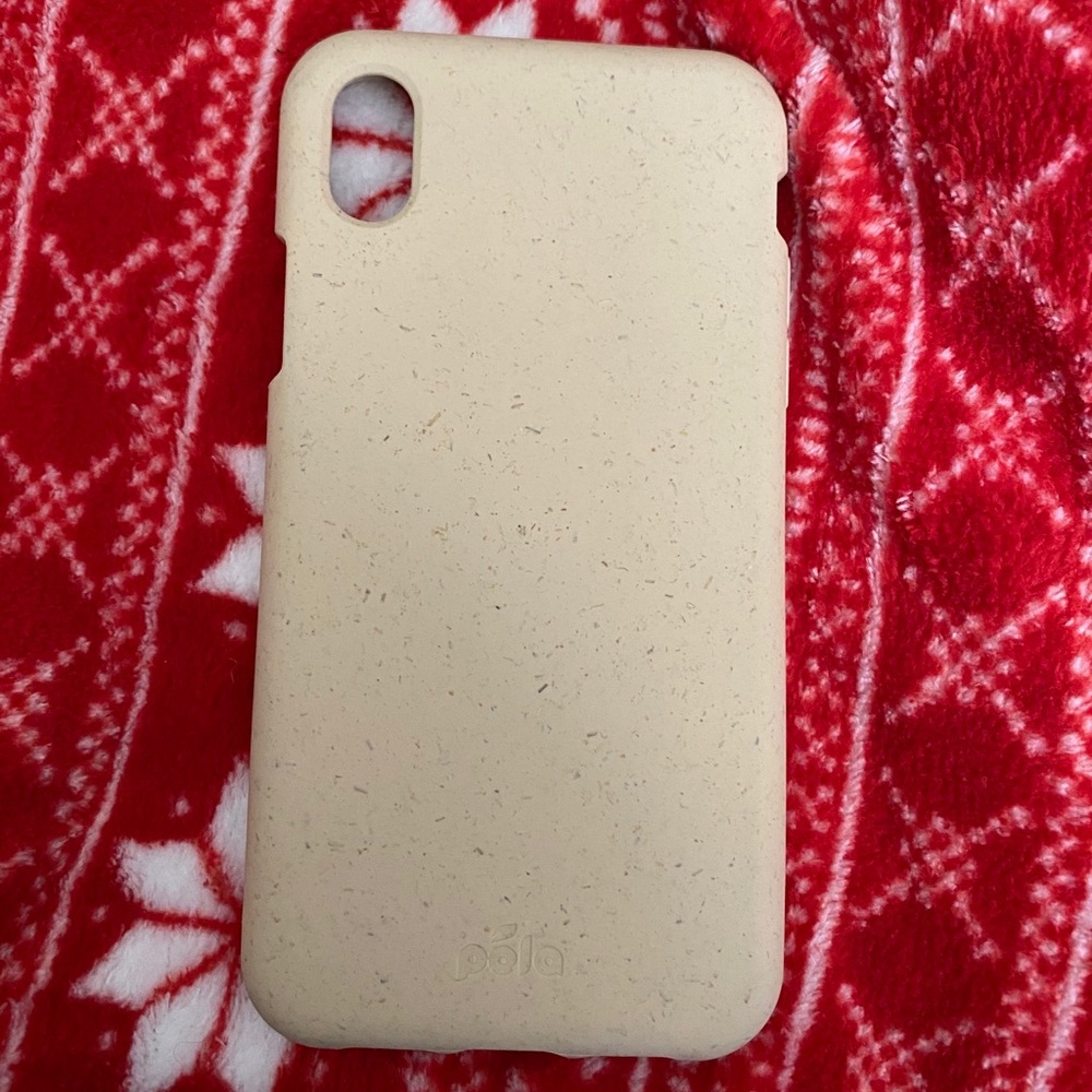 Pela iPhone XR pale pink case